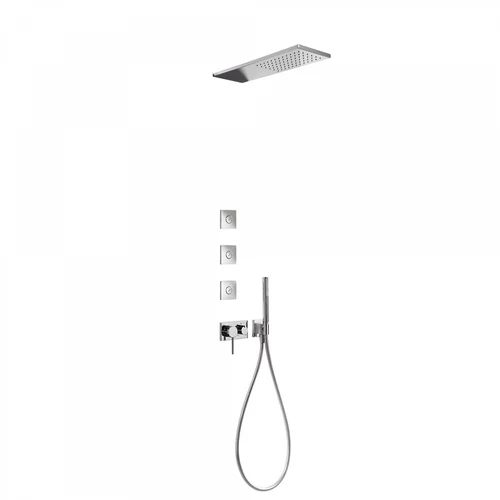 Tres 3V falba építhető egykaros 3 utas zuhanyrendszer 21027305