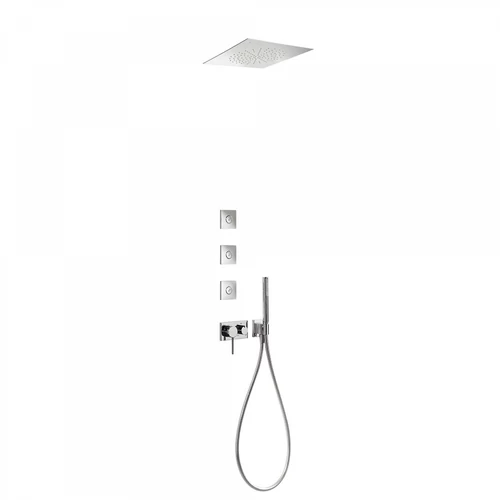 Tres 3V falba építhető egykaros 3 utas zuhanyrendszer 21027309