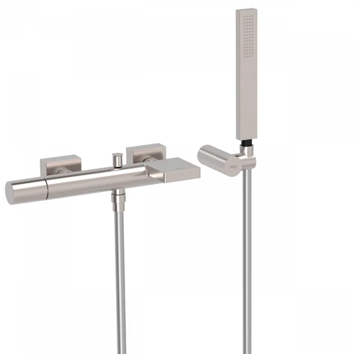 Tres Projekt-Tres egykaros falon kívüli kádcsaptelep cascade kifolyóval acél 21117001AC