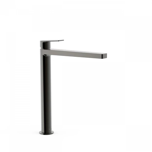 Tres Projekt-Tres egykaros mosdócsaptelep L méret leeresztő nélkül metál fekete 21180301KM