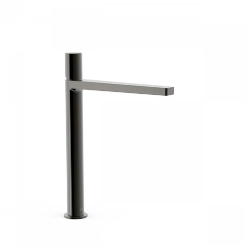 Tres Projekt-Tres egy fogantyús mosdócsaptelep L méret leeresztő nélkül metál fekete 21180302KM