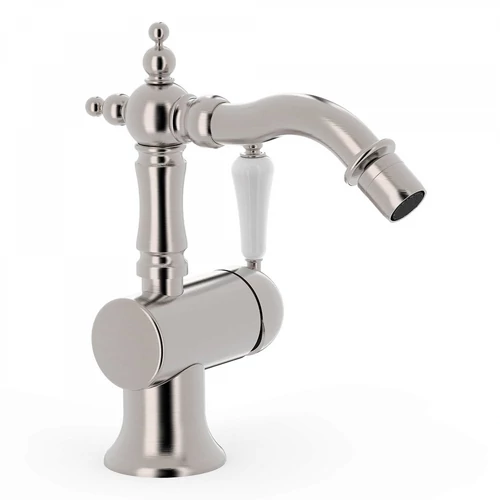 Tres-Clasic egykaros oldalsó irányítású bidécsaptelep leeresztő nélkül acél 24222001AC