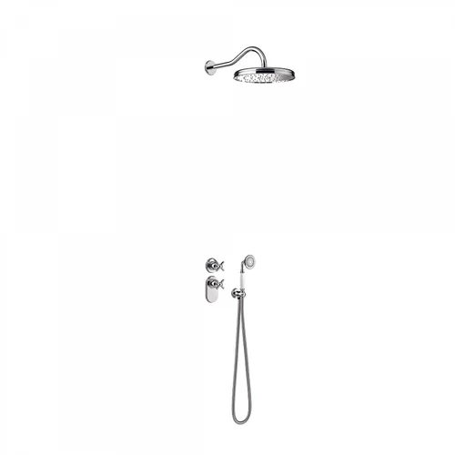 Tres-Clasic falba építhető termosztátos zuhanyrendszer 24235202