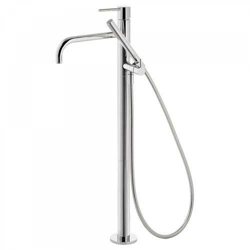 Tres Study Exclusive padlón álló egykaros kádcsaptelep kézi zuhannyal 26247001