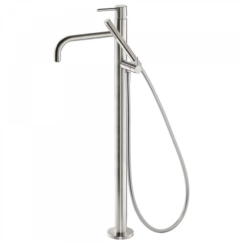 Tres Study Exclusive padlón álló egykaros kádcsaptelep kézi zuhannyal acél 26247001AC