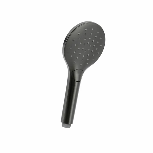 Tres 3 funkciós Eco-Drop masszázs kézi zuhany csiszolt metál fekete 29963112KMB