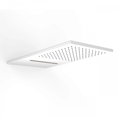 Tres vízkő ellen védett acél oldalfali fejzuhany matt fehér 29990301BM