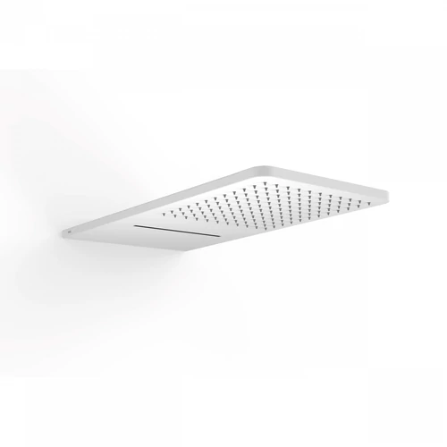 Tres vízkő ellen védett acél oldalfali fejzuhany matt fehér 29990308BM