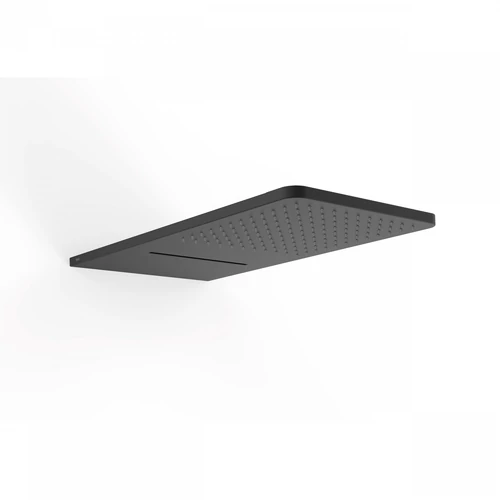 Tres vízkő ellen védett acél oldalfali fejzuhany matt fekete 29990308NM