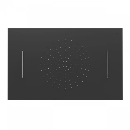 Tres vízkő ellen védett acél fejzuhany matt fekete 29996601NM