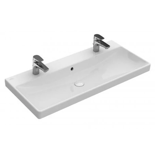 Villeroy & Boch Avento 100x47 cm mosdó 2 csaplyukkal CeramicPlus felülettel 4156 A4 R1 (4156A4R1)