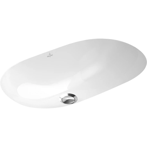 Villeroy &amp; Boch O.Novo 50 x 32 cm-es alulról beépíthető mosdó csaplyuk nélkül 41625001