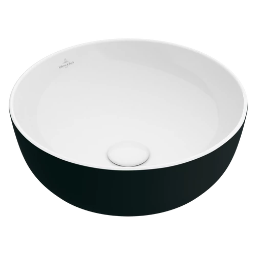Villeroy & Boch Artis 43 cm ráültethető mosdó, Coal Black 4179 43 BCT8 (417943BCT8)