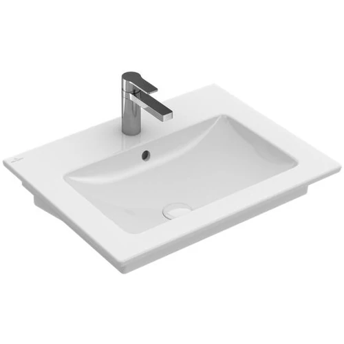 Villeroy & Boch Venticello 65 x 50 cm-es beépíthető mosdó 1 csaplyukkal Stone White CeramicPlus felülettel - 412465RW