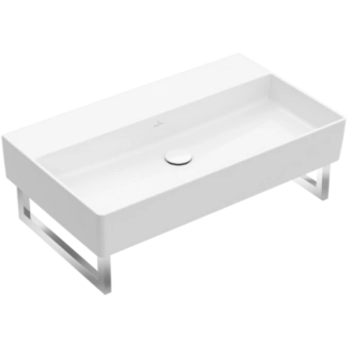 Villeroy & Boch Memento 2.0 80 x 47 cm-es mosdó csaplyuk és túlfolyó nélkül - 4A228301