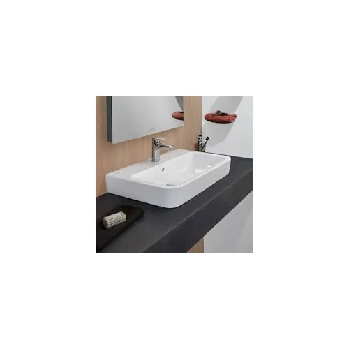 Villeroy & Boch O.Novo 65 x 46 cm-es mosdó 1 csaplyukkal túlfolyó nélkül - 4A41KL01
