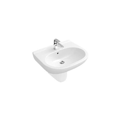 Villeroy & Boch O.Novo 55 x 45 cm-es mosdó 1 csaplyukkal - 51605501