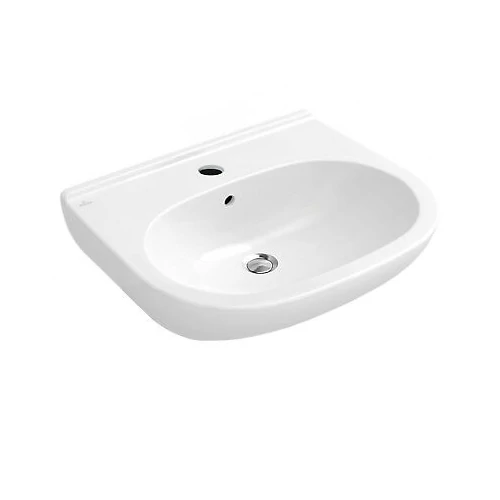 Villeroy & Boch O.Novo 60 x 49 cm-es mosdó 1 csaplyukkal CeramicPlus felülettel - 516060R1