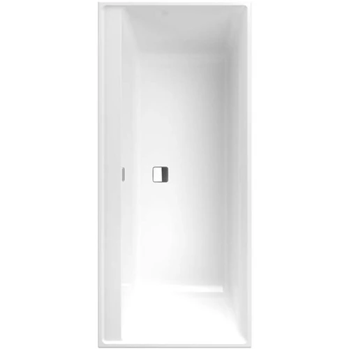 Villeroy & Boch Collaro 1600 x 700 mm-es beépíthető egyenes kád Chrome Stone White - UBA160COR2DV-RW