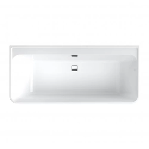 Villeroy & Boch Collaro fal mellé építhető 1800 x 800 mm-es akril kád Chrome Colour on Demand - UBA180COR9CSBCVD01