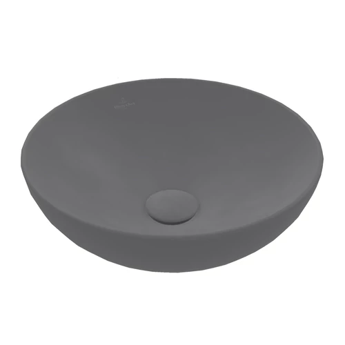 Villeroy & Boch Loop & Friends Ráültethető mosdó grafit CeramicPlus felülettel 4A4501i4