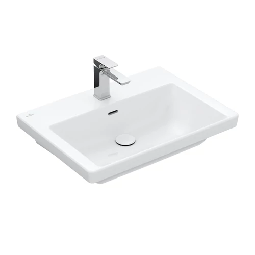 Villeroy & Boch Subway 3.0 Beépíthető mosdó Stone White CeramicPlus felülettel 4A7065RW