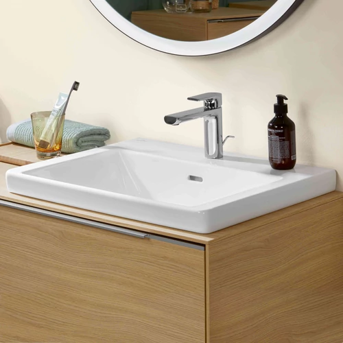Villeroy & Boch Subway 3.0 Beépíthető mosdó Fehér Alpin CeramicPlus felülettel 4A706GR1