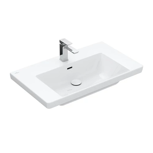 Villeroy & Boch Subway 3.0 Beépíthető mosdó Stone White CeramicPlus felülettel 4A7080RW