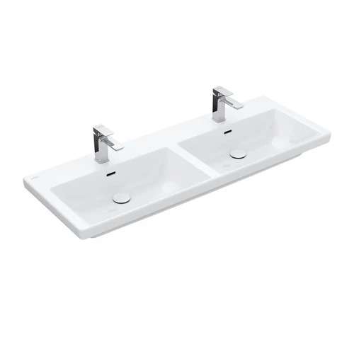 Villeroy & Boch Subway 3.0 Beépíthető duplamosdó Fehér Alpin felülettel 4A71D501