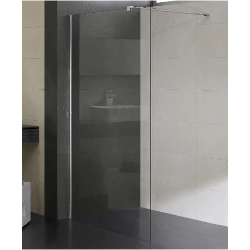 Wellis Astro 120 corner walk-in zuhanyfal, Easy Clean bevonat WC00487