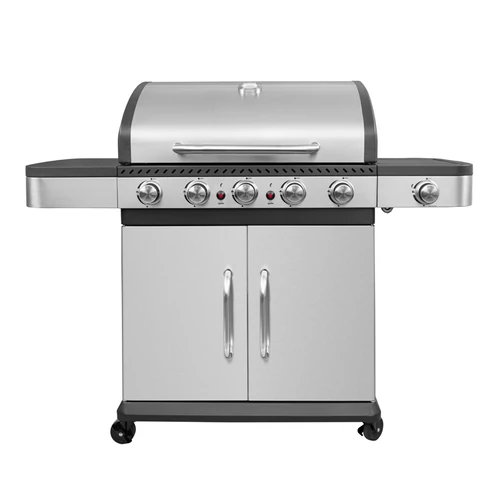 Wellis Cherokee Silver Quintet alumínium színű grill (5 égős) WB00379