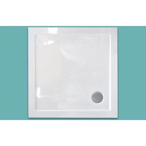 Wellis szögletes zuhanytálca 80x80x4cm WC00524