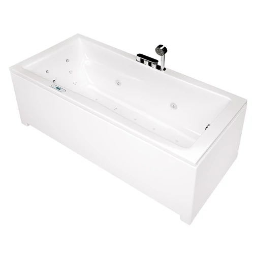 Wellis Huron E-Max 180 hidromaszsázs kád jobbos Retro csapteleppel WK00199