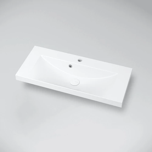 Marmy Isabelle 80x35 beépíthető öntött márvány mosdó 6 229 20 08 11 18