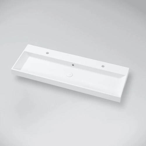 Marmy Savona 125x45/8 ráültethető öntött márvány mosdó 6 229 37 13 12 18