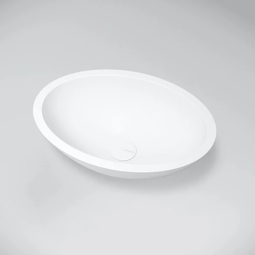 Marmy MANGO 50x35 cm ráültethető öntött márvány mosdó 80 6622 05 10 10