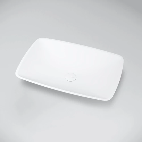 Marmy PURE 63x42 cm ráültethető öntött márvány mosdó 80 6972 06 10 10