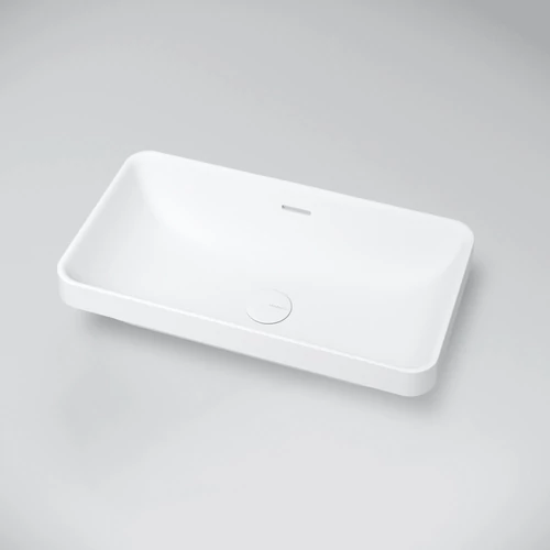 Marmy Aden 58x34 cm beépíthető öntött márvány mosdó 80 7649 06 10 10