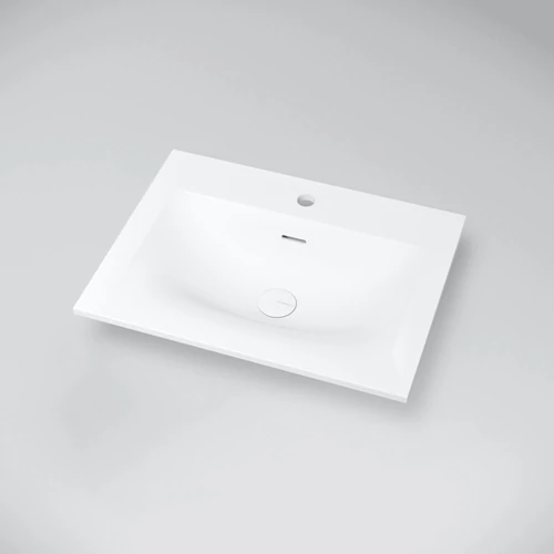 Marmy CRYSTAL 60x46 cm beépíthető öntött márvány mosdó 80 7717 06 11 10