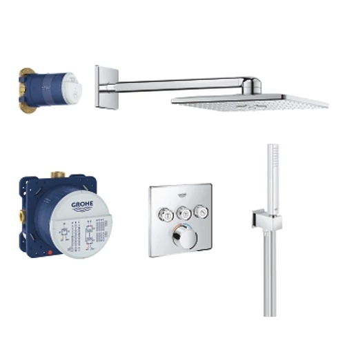 Grohe SmartControl Perfect falsík alatti zuhanyszett 34712000