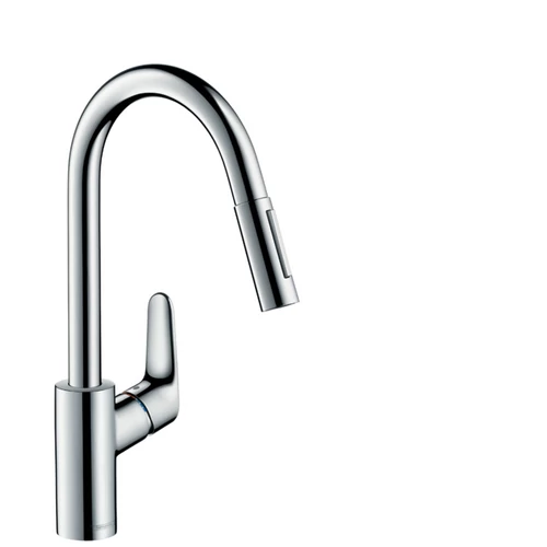 Hansgrohe Egykaros konyhai csaptelep 240 kihúzható zuhanyfejjel 73880000