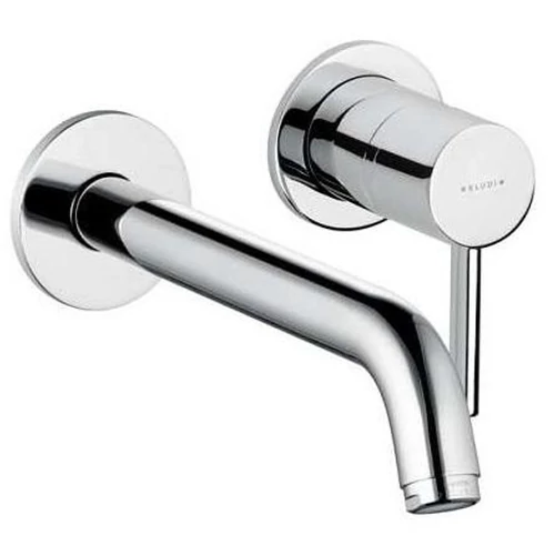 KLUDI BOZZ falsík alatti, kétlyukas, fali, egykaros mosdócsap (382450576)