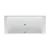 Laufen Téglalap alakú kád - zajcsökkentő alátéttel - Fehér H2250600000401