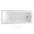 M-Acryl Viva 150x70 cm egyenes kád kádlábbal 12450