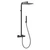 Sapho DIMY zuhanyoszlop, termosztátos csapteleppel, zuhanyszettel, fekete (DM322BL)