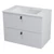SAPHO MITRA mosdótartó szekrény, 2 fiókkal, 75,5x55x46cm, fehér (MT071)