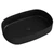 SAPHO INFINITY OVAL kerámiamosdó, 55x36cm, fekete (10NF65055-2N)