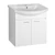 SAPHO AQUALINE ZOJA mosdótartó szekrény, 2 ajtós, 61,5x74x32,5cm, fehér (51063)