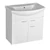 SAPHO AQUALINE ZOJA mosdótartó szekrény, 2 ajtó, 1 fiók 71,5x74x34cm, fehér (51075A)