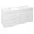 SAPHO FILENA mosdótartó szekrény, 2 fiókkal, 118x51,5x43cm, fehér (FID1212B)